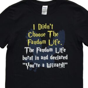 Harry Potter Parody T-Shirt Set: Choose Fandom Wizard