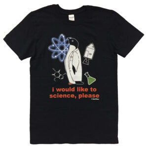 Science Penguin T-Shirt Set: Like to Science Please