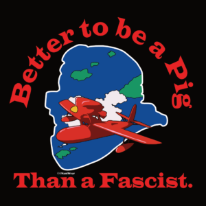Anime T-Shirt Set: Better Pig Than Fascist