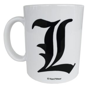 Death Note Coffee Mug: L & Apple